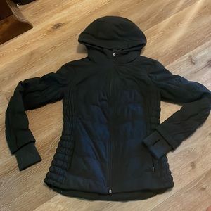 BE BY BLANC NOIR down jacket